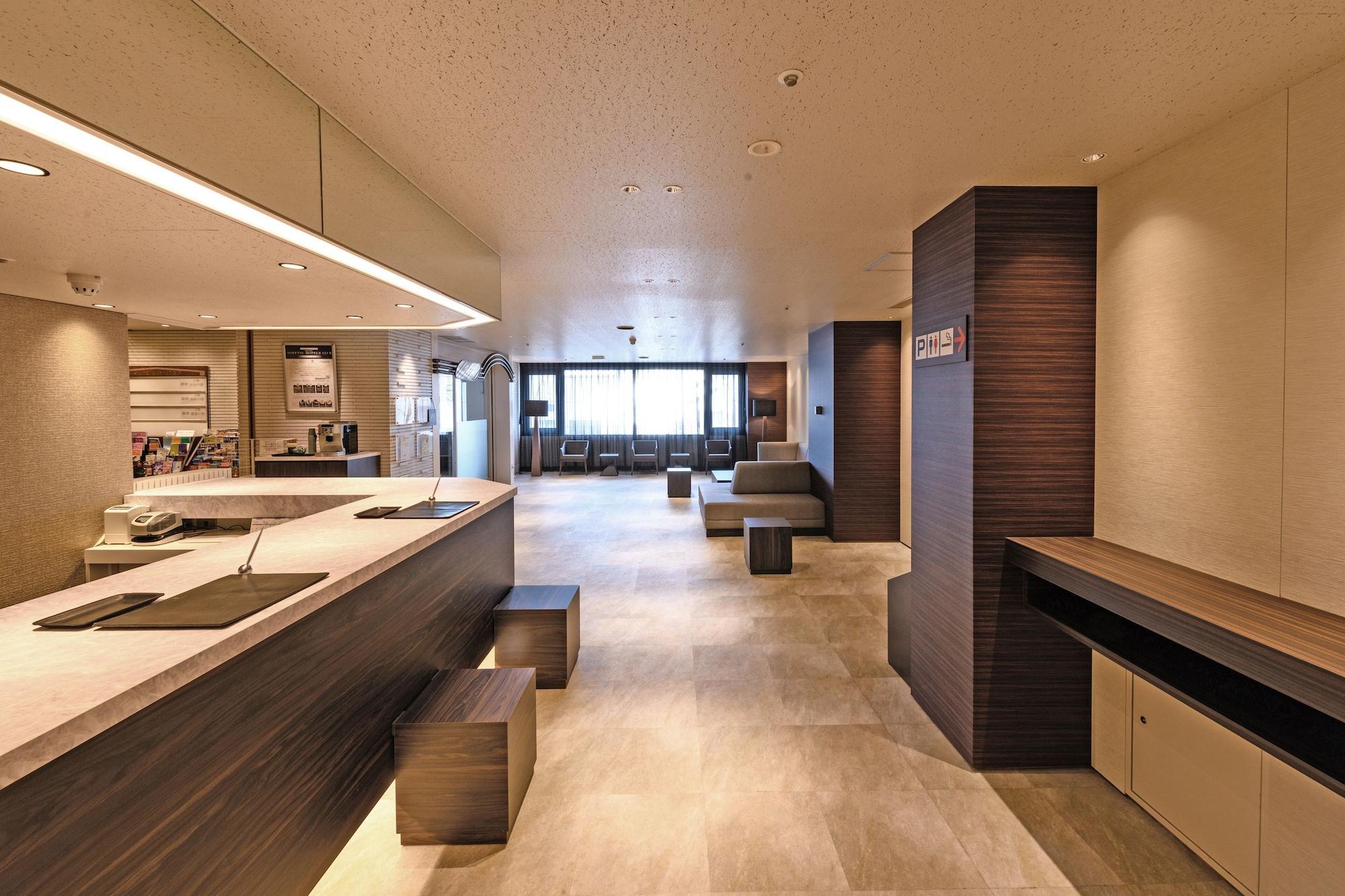 Hotel Sunroute Sapporo Exteriör bild