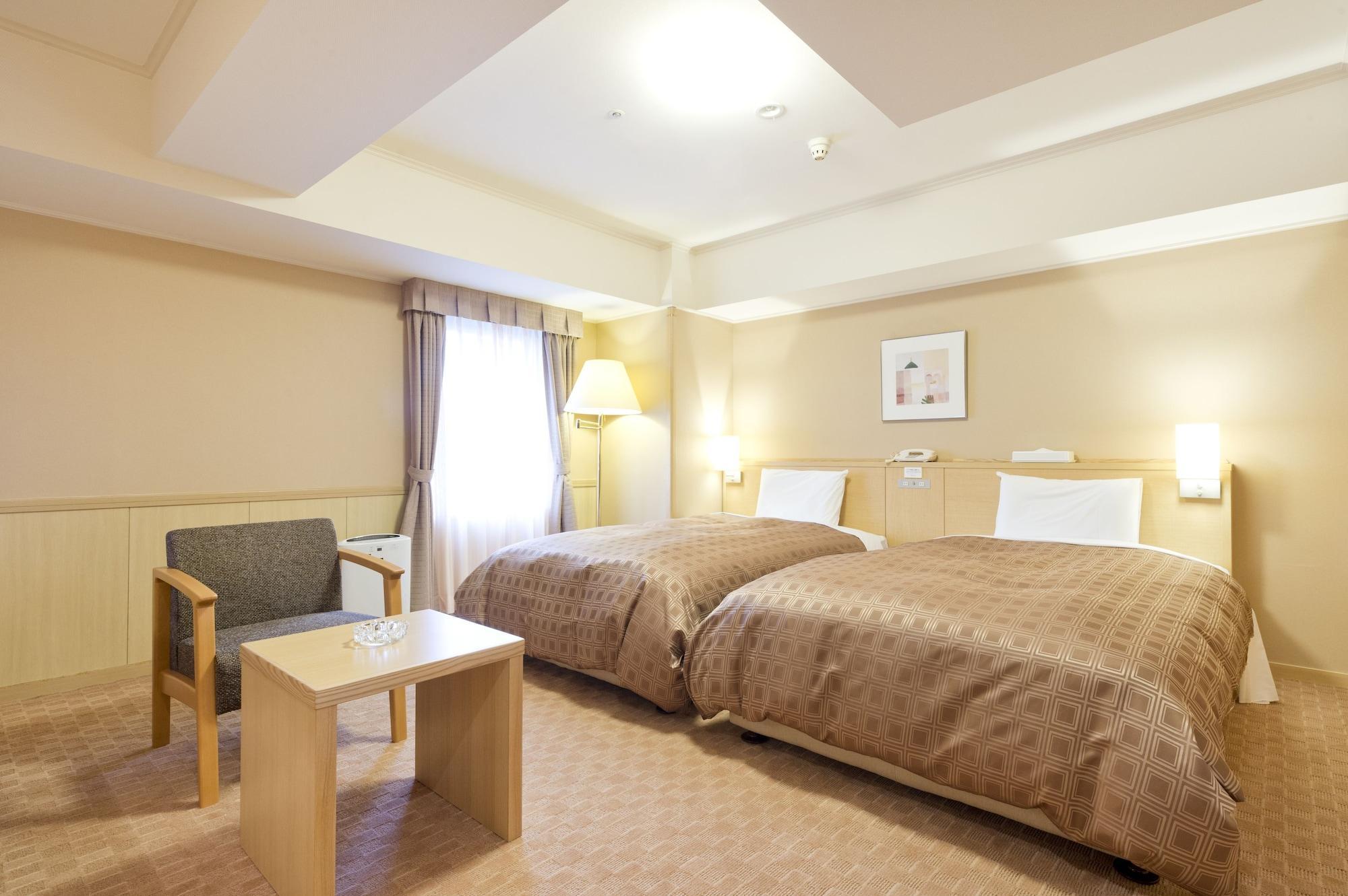 Hotel Sunroute Sapporo Exteriör bild