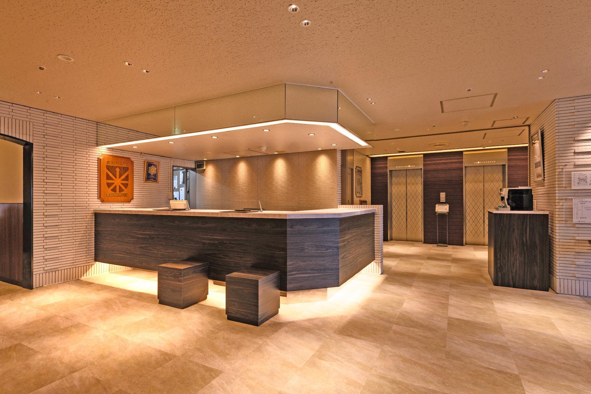 Hotel Sunroute Sapporo Exteriör bild