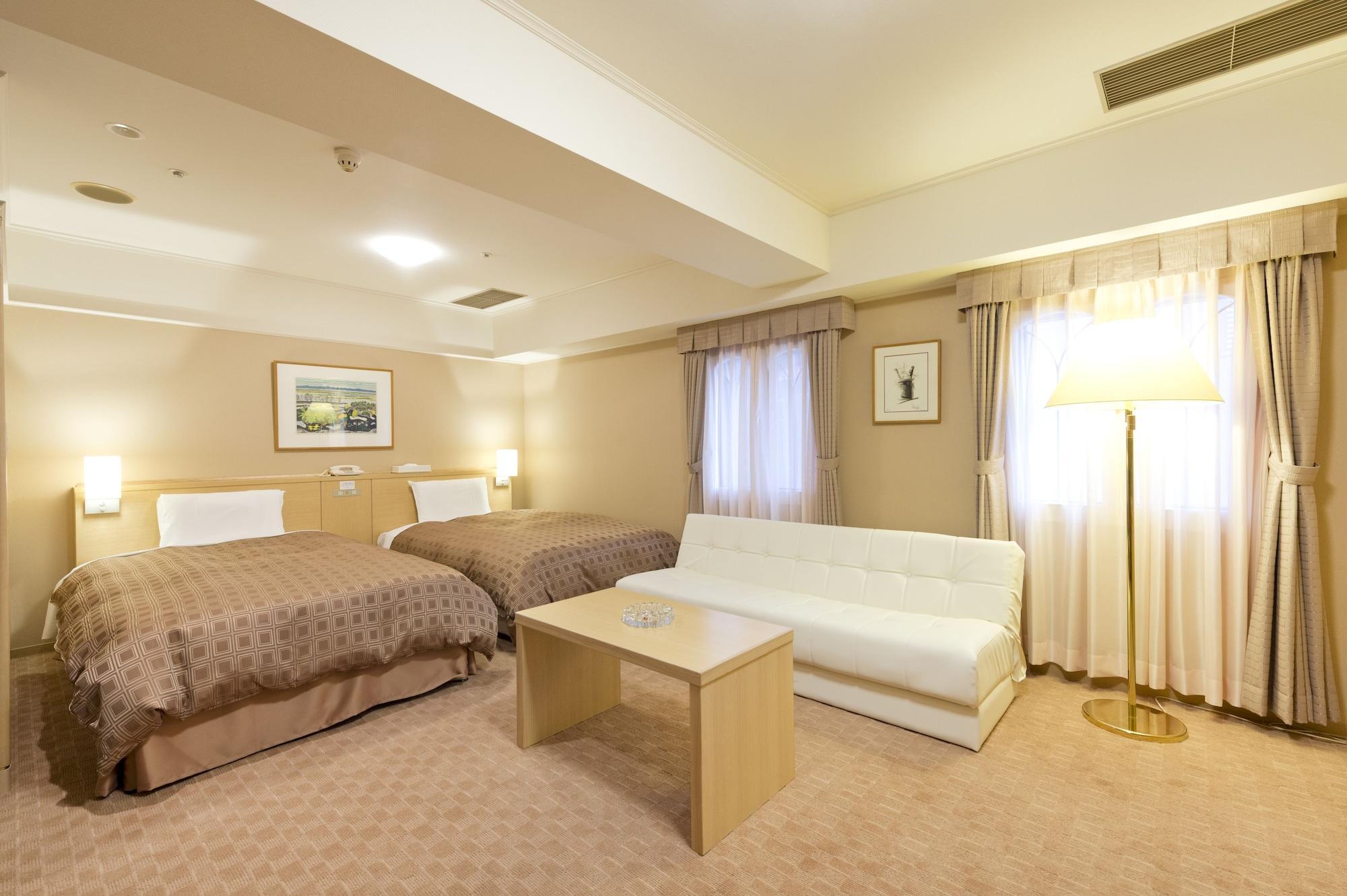Hotel Sunroute Sapporo Exteriör bild